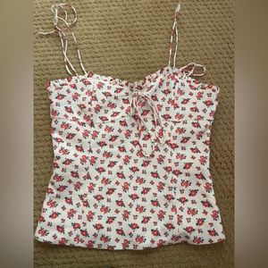 Zara Floral Bustier